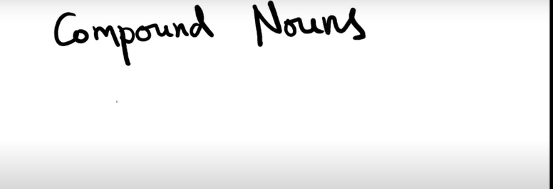 Compound Nouns: Verb+Preposition