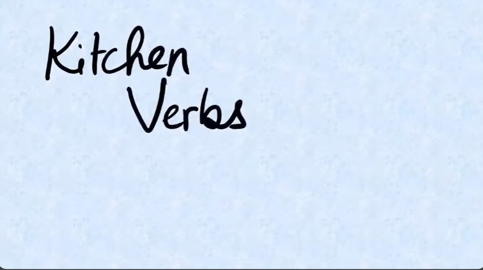 রান্নার ক্ষেত্রে ব্যবহৃত কিছু শব্দ (Kitchen Words)